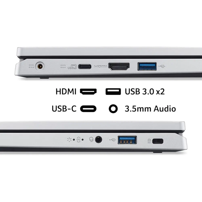 Acer Aspire NX.KSKEK.017 AMD Ryzen 3 7320U 8GB 128GB SSD 14IN Win 11 Home