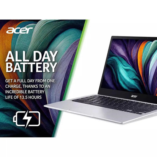 Acer Chromebook Spin 513 - 13.3in FHD Touchscreen, Qualcomm Snapdragon, 8GB RAM, 64GB SSD Acer
