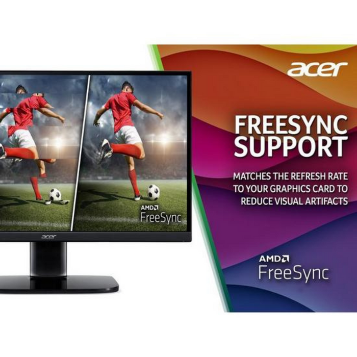 Acer KA222QE3bi 22-inch Monitor - IPS Panel, FHD, 4ms, 100Hz, FreeSync, HDMI, VGA Acer