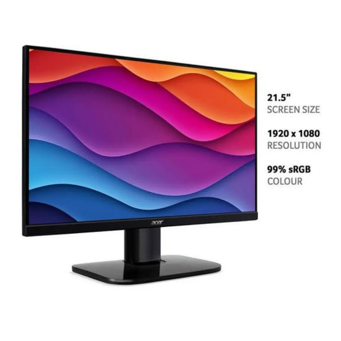 Acer KA222QE3bi 22-inch Monitor - IPS Panel, FHD, 4ms, 100Hz, FreeSync, HDMI, VGA Digiland Outlet Store
