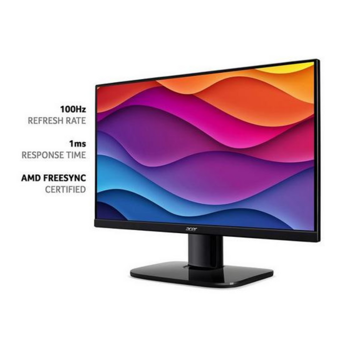 Acer KA222QE3bi 22-inch Monitor - IPS Panel, FHD, 4ms, 100Hz, FreeSync, HDMI, VGA Acer