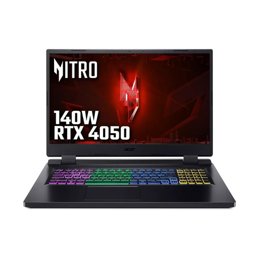 Acer Nitro 5 Laptop - 17.3in FHD 144Hz, RTX 4050, Intel Core i5, 16GB RAM, 1TB PCIe NVMe SSD Acer