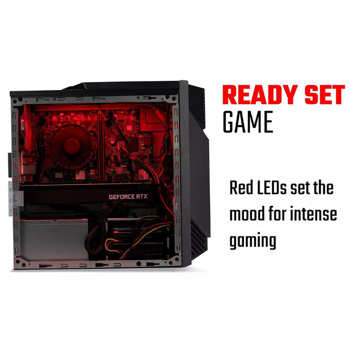 Acer Nitro N50-650 Gaming Desktop - GeForce RTX 3050, Intel Core i5, 16GB RAM, 512GB SSD Acer