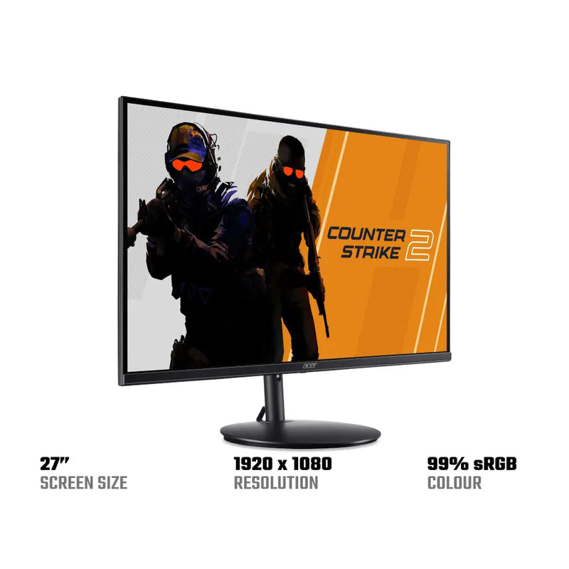 Acer Nitro XF270M3biiph 27" Full HD IPS LED 180Hz FreeSync Premium Gaming Monitor Digiland Outlet Store