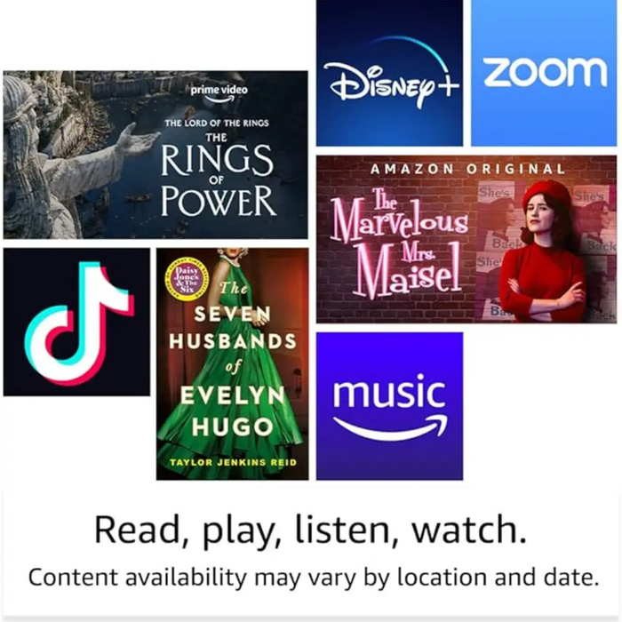 Amazon Fire HD 8 tablet 12th Gen | 8" HD display, 32 GB - Black (R2SP8T)