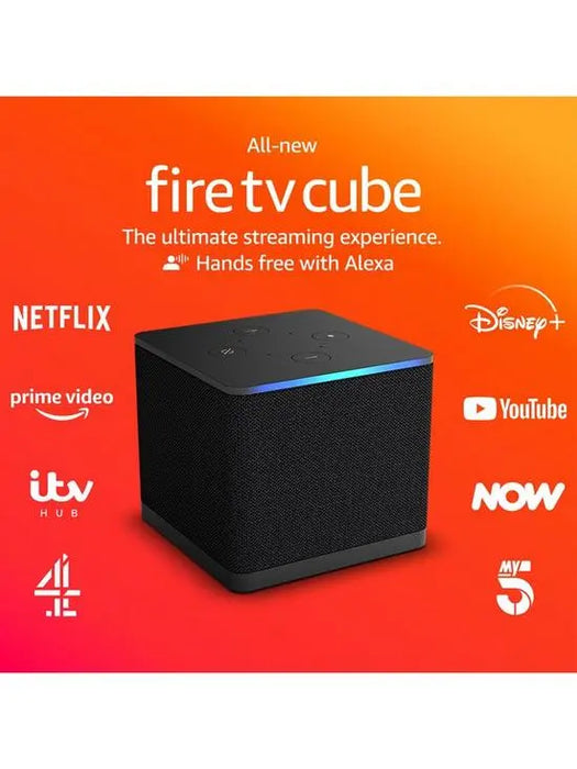 Amazon Fire TV Cube 4K Ultra HD Streaming Media Player with Alexa Digiland Outlet Store