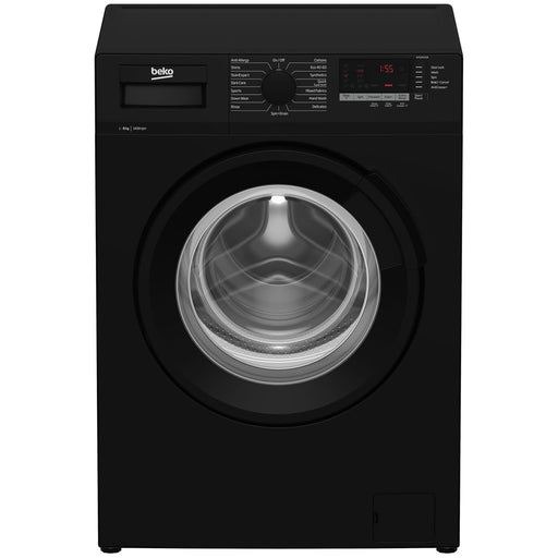 BEKO Freestanding 8kg 1400rpm Washing Machine with Quick Programme - Black Beko