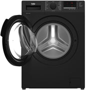 BEKO Freestanding 8kg 1400rpm Washing Machine with Quick Programme - Black Beko
