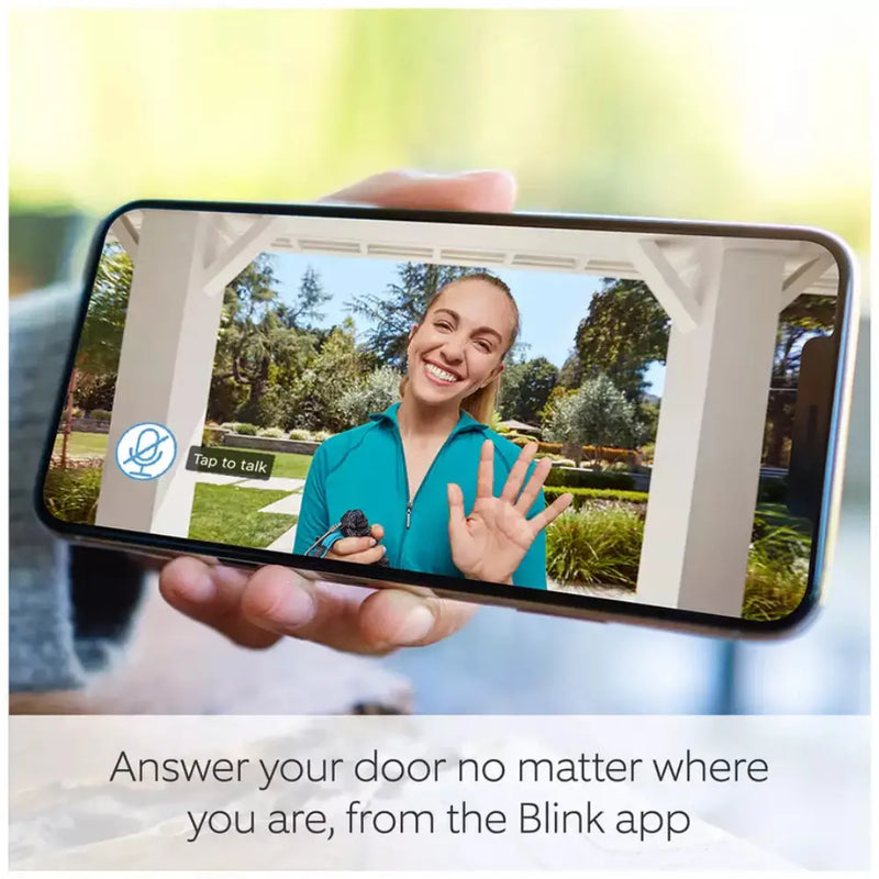 Blink Video Doorbell Wired or Battery + Sync Module