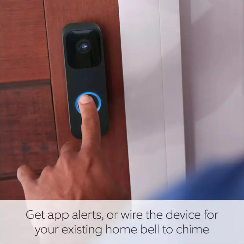 Blink Video Doorbell Wired or Battery + Sync Module