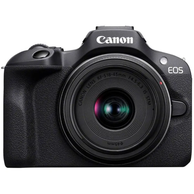 CANON EOS R100 Camera + RF-S 18-45MM F4.5-6.3 IS STM LENS