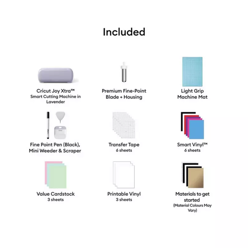 CRICUT JOY EXTRA GIFT BUNDLE LAVENDER Cricut