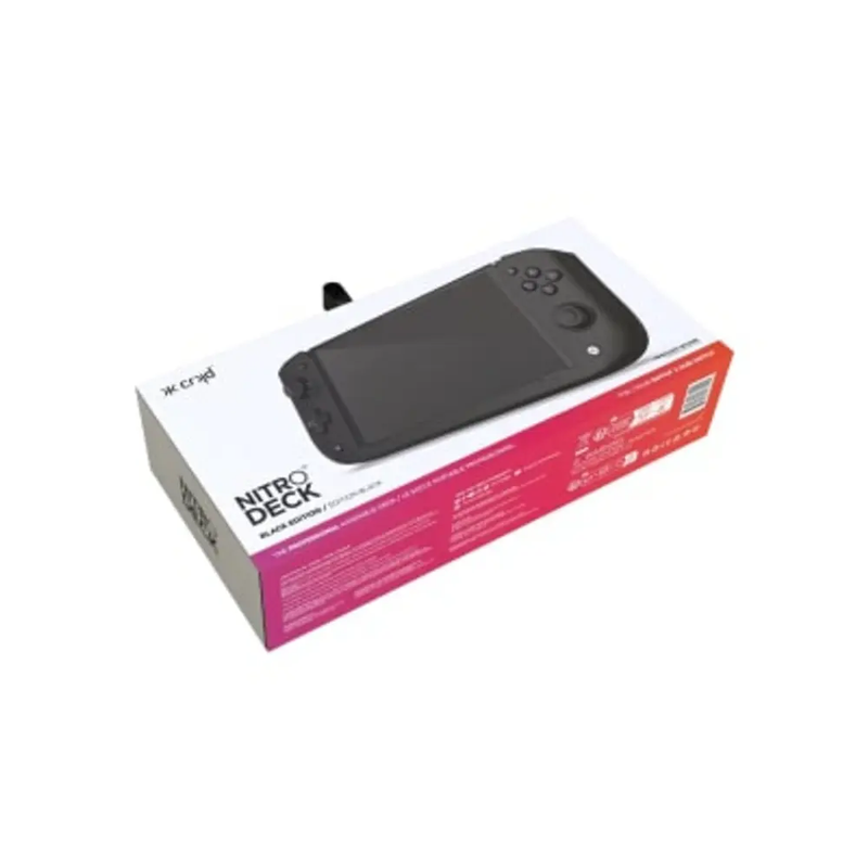 CRKD NITRO DECK NINTENDO SWITCH BLACK EDITION