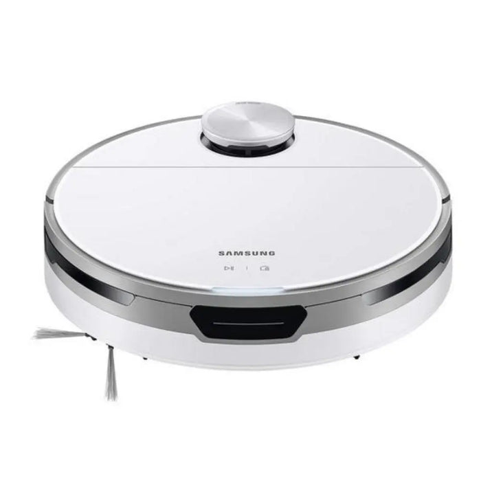 Samsung Jet Bot™+ VR30T85513W/EU Robot aspirateur Puissance d'aspiration maximale de 60 W avec station de nettoyage intégrée à vide automatique Blanc