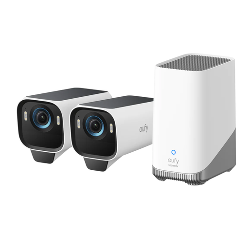 EUFYCAM S3 PRO 2-CAM KIT WITH HOMEBASE 4K Eufy