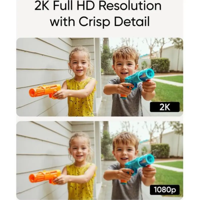 Eufy Video Doorbell C31 Smart Doorbell 2K - Black