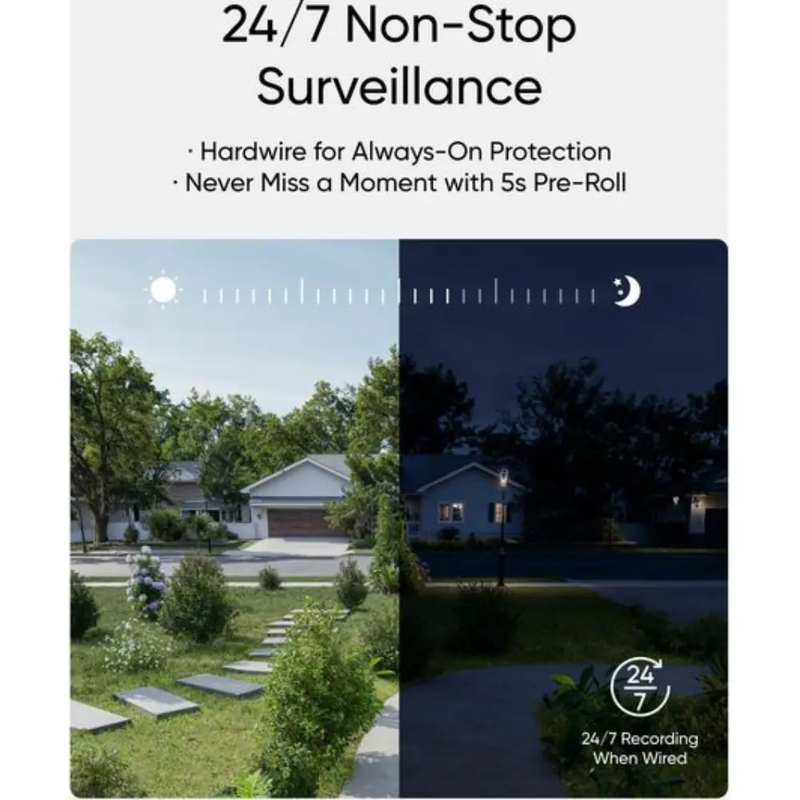 Eufy Video Doorbell C31 Smart Doorbell 2K - Black