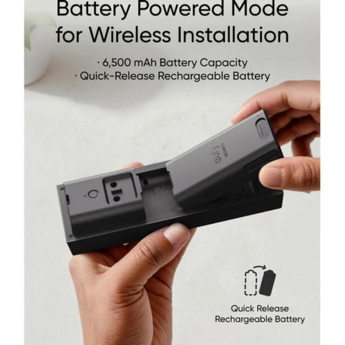 Eufy Video Doorbell C31 Smart Doorbell 2K - Black