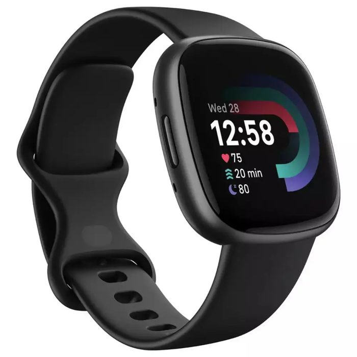 FITBIT Versa 4 Smart Watch - Black & Graphite