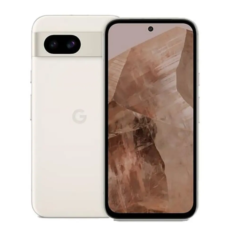 GOOGLE Pixel 8a - 128 GB, Porcelain