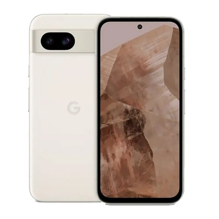 GOOGLE Pixel 8a - 128 GB, Porcelain
