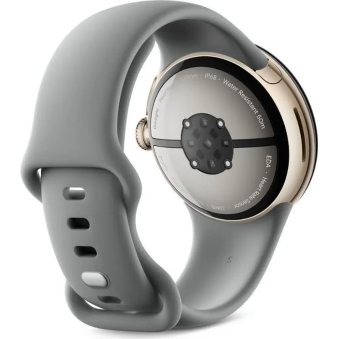 GOOGLE Pixel Watch 3 WiFi - Champagne Gold, Hazel Band, 41 mm