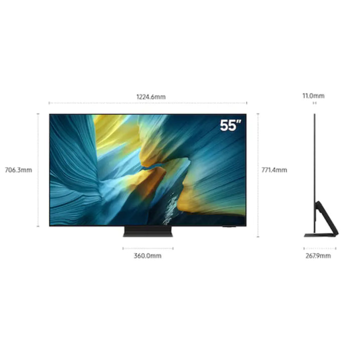 QE55S95FATXZG 55" OLED S95F 4K Vision AI Smart TV (2025)