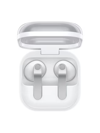 Galaxy Buds4 True Wireless Earbuds with Galaxy AI & Active Noise Cancellation - White - SM-R540NZWAEUB Samsung