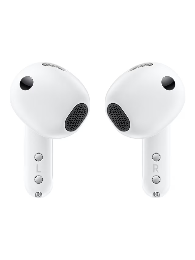 Galaxy Buds4 True Wireless Earbuds with Galaxy AI & Active Noise Cancellation - White - SM-R540NZWAEUB Samsung