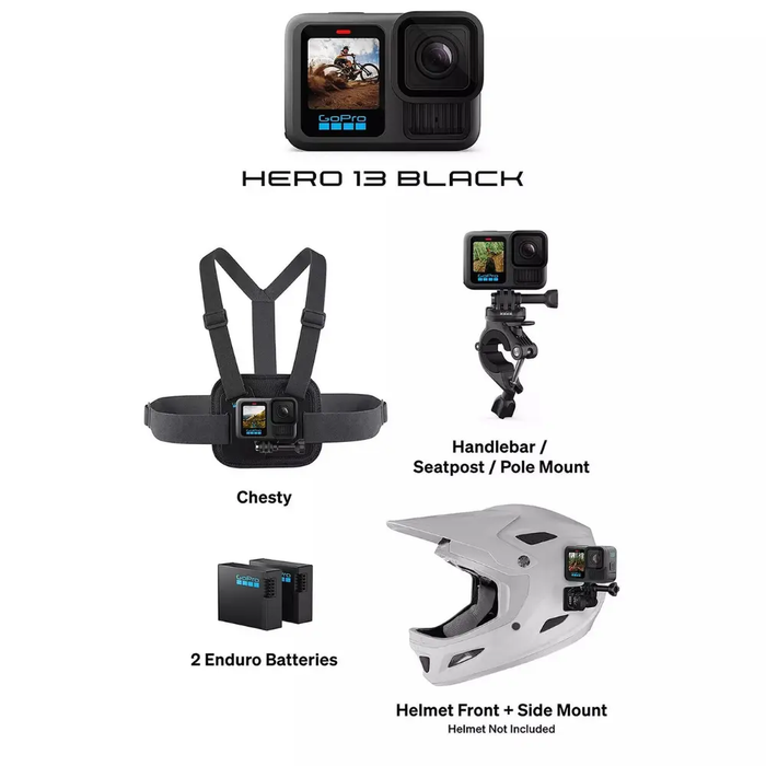 GoPro Hero 13 Ride & Glide Bundle