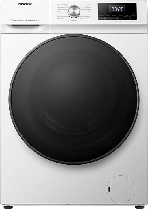 HISENSE 3 Series WFQA9014EVJM 9 kg 1400 rpm Washing Machine - White Hisense