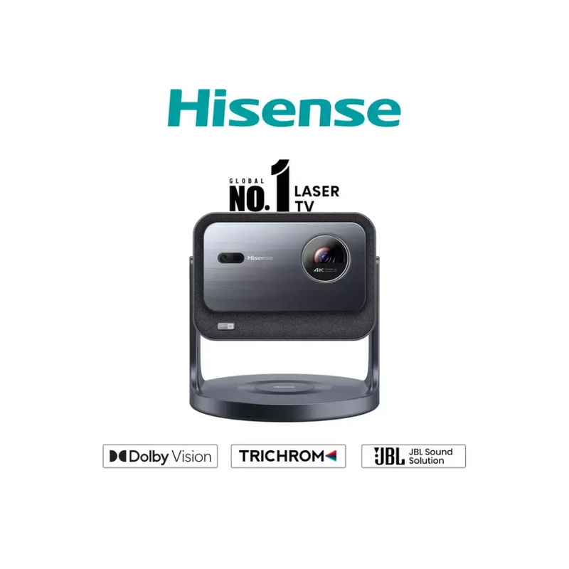 HISENSE 4K UHD HDR SMART PORTABLE PROJECTOR