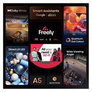 HISENSE A5Q 32" QLED Full HD HDR Smart TV with Freely - 32A5QTUK Hisense