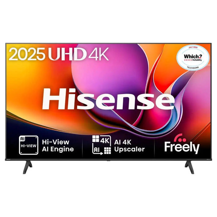 HISENSE A6Q 43" LED 4K HDR Smart TV with Freely