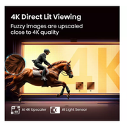 HISENSE A6Q 65" LED 4K HDR Smart TV with Freely - 65A6QTUK Hisense
