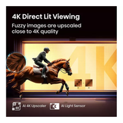 HISENSE A7Q 43" QLED 4K Smart AI TV with Freely - 43A7QTUK Hisense