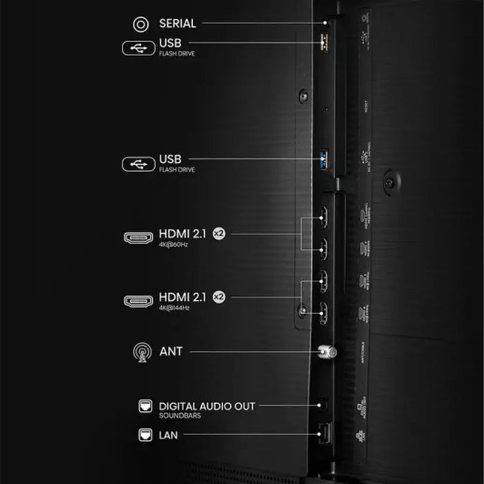HISENSE Canvas S7NQ 55" QLED 4K Smart TV with Freely & Art Mode