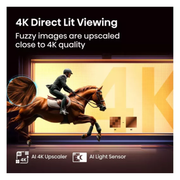 HISENSE E7Q 50" QLED 4K Smart AI TV with Freely - 50E7QTUK Hisense