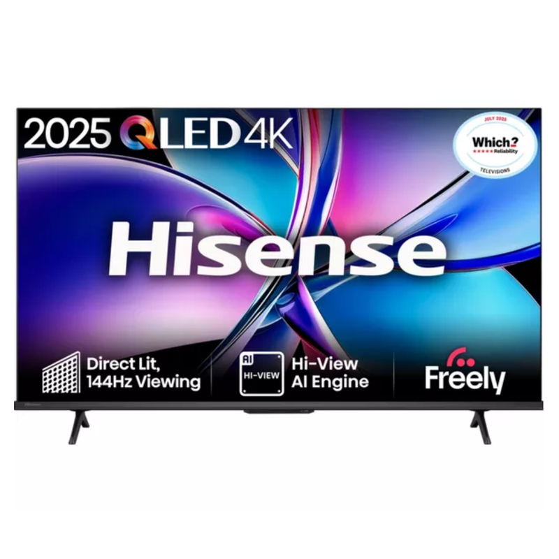 HISENSE E7Q PRO 50" QLED 4K HDR Smart TV with Freely - 50E7QTUK PRO Hisense