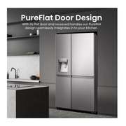 HISENSE PureFlat Infinite RS818N4IIE American-Style Smart Fridge Freezer - Stainless Steel Hisense
