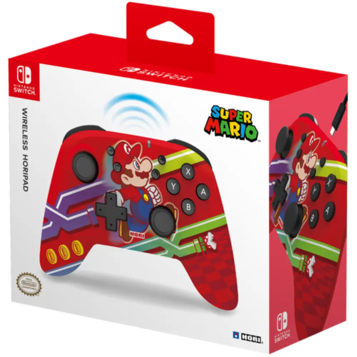 HORI Wireless HORIPAD (Super Mario) for Nintendo Switch