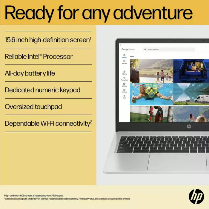 HP 15a-na0007na 15.6in Celeron 4GB 128GB Chromebook