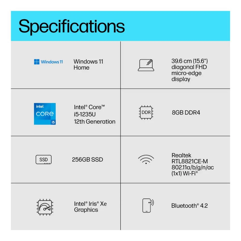 HP Laptop 15s-fq5021na