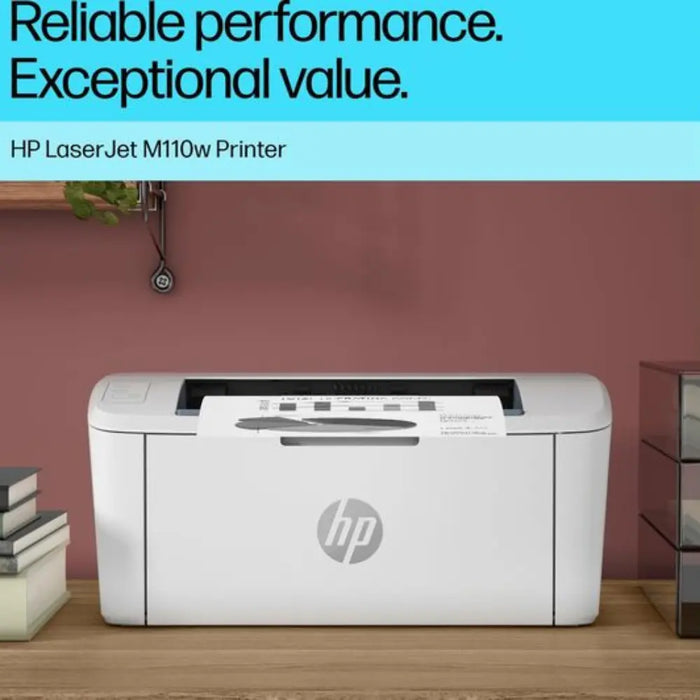 HP LaserJet M110W Monochrome Wireless Laser Printer