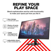 HP OMEN 32q  31.5in QHD (2560 x 1440) 165hz, 1ms Response, AMD FreeSync™ Premium, Gaming Monitor Digiland Outlet Store