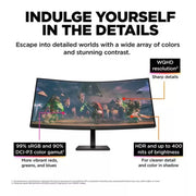HP OMEN 34c Wide Quad HD 34" Curved VA LCD Gaming Monitor Digiland Outlet Store