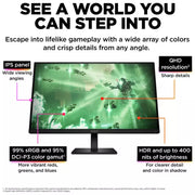 HP Omen 27Q 27" 165Hz IPS QHD Gaming Monitor Digiland Outlet Store