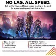 HP Omen 27Q 27" 165Hz IPS QHD Gaming Monitor Digiland Outlet Store