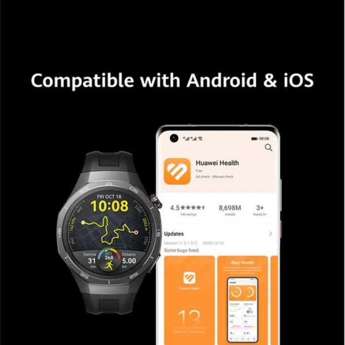 HUAWEI WATCH GT5 PRO GPS-46MM-BLACK