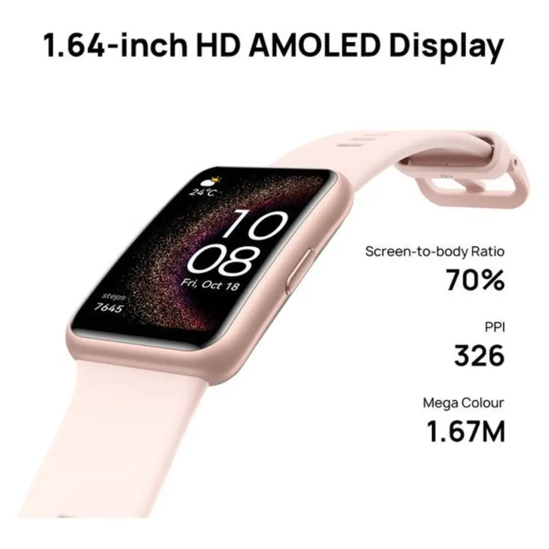 HUAWEI Watch Fit Special Edition - Nebula Pink, Medium